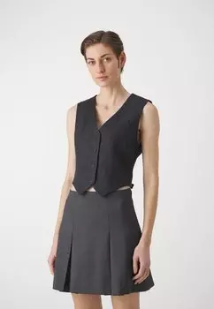 Жилет Valeur Claudie Pierlot, цвет gris chine