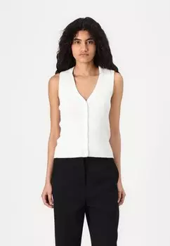 Жилет VMWILLOW V NECK Vero Moda, белый