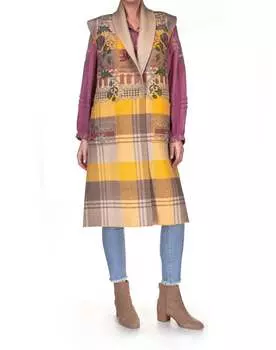 Жилет в клетку Molly, многоцветный Johnny Was, цвет multi