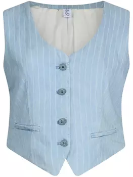 Жилет в тонкую полоску LIU JO, синий