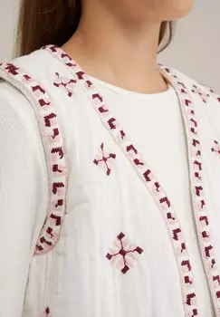 Жилет WE Fashion, белый