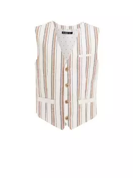 Жилет WE Fashion, белый