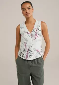 Жилет WE Fashion, белый