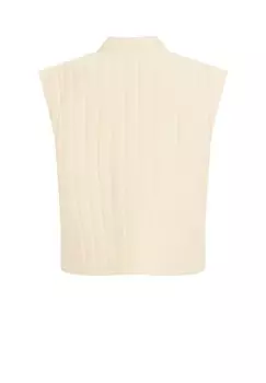 Жилет WE Fashion, бежевый