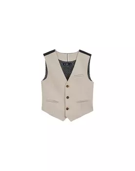 Жилет WE Fashion, бежевый