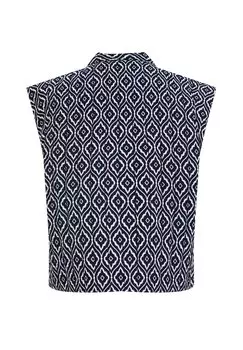 Жилет WE Fashion, синий