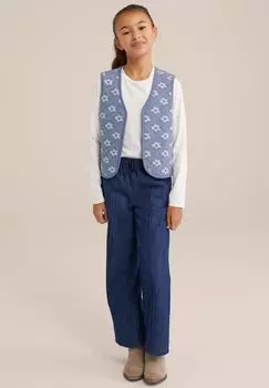 Жилет WE Fashion, синий