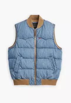 Жилет WESTERN SUPER PUFF VEST Levi's®, синий деним