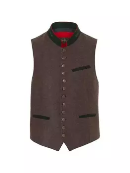 Жилет Wiesnknig Lodenweste Marc, коричневый