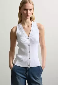 Жилет WITH BUTTONS Stefanel, белый