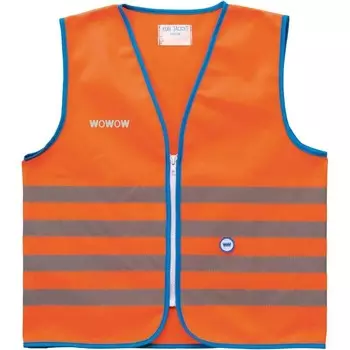 Жилет Wowow Fun, оранжевый / неоновый кроваво-оранжевый / серебристый