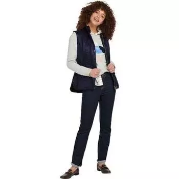 Жилет Wray Gilet женский Barbour, темно-синий