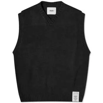 Жилет Wtaps 01 Knitted, черный