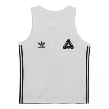 Жилет x adidas originals graphic vest logo 'white' Palace, белый