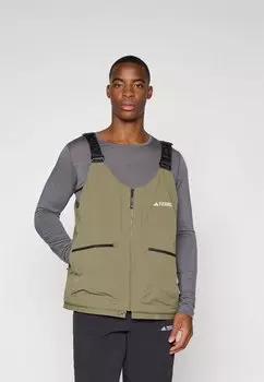 Жилет XPLORIC WATER REPELLENT VESTS Adidas Terrex, оливковый