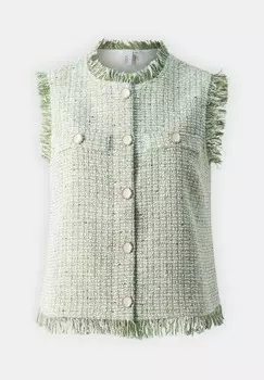 Жилет YASASARA WAISTCOAT YAS, зеленый