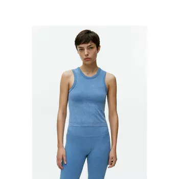 Жилет женский Arket в рубчик, синий