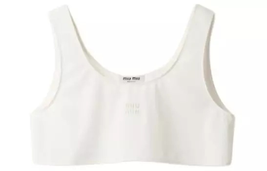 Жилет женский белый Miu Miu