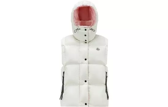 Жилет женский белый Moncler