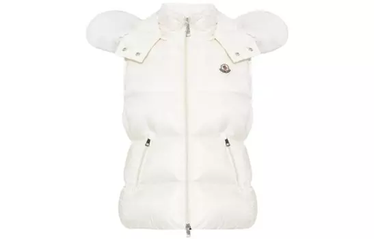 Жилет женский белый Moncler
