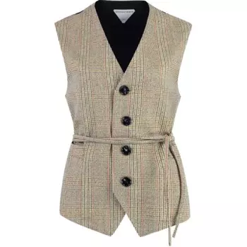 Жилет женский бежевый Bottega Veneta