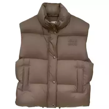 Жилет женский бежевый Miu Miu