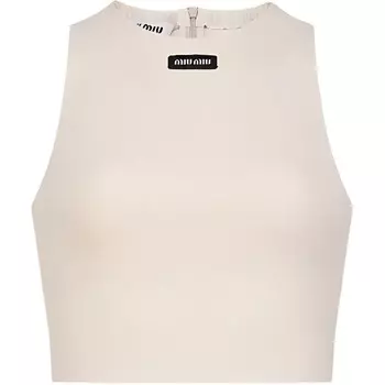 Жилет женский бежевый Miu Miu