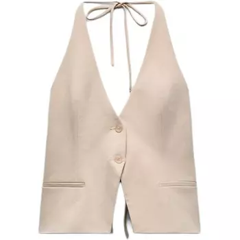 Жилет женский бежевый Zara
