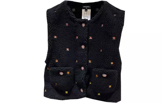 Жилет женский Chanel, черный