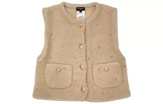 Жилет женский Chanel, коричневый