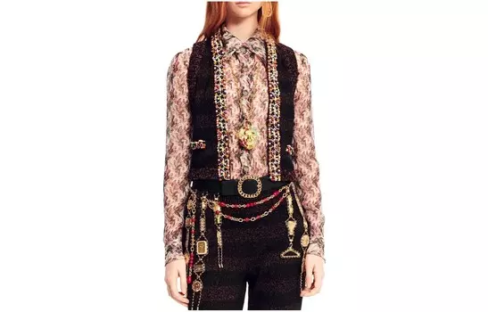 Жилет женский черный Chanel