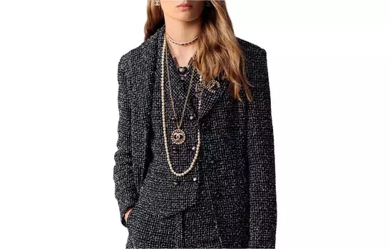 Жилет женский черный Chanel