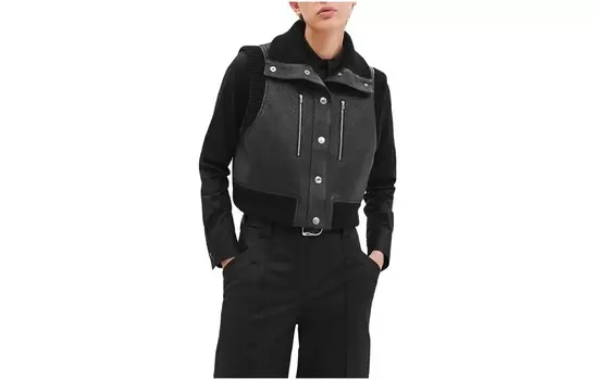 Жилет женский черный Hermes