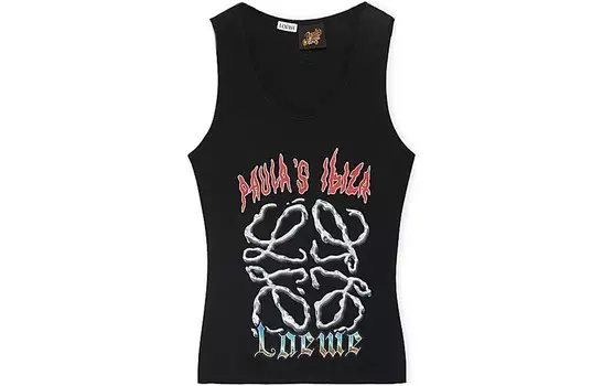 Жилет женский черный Loewe