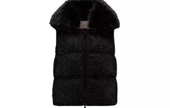 Жилет женский черный Moncler