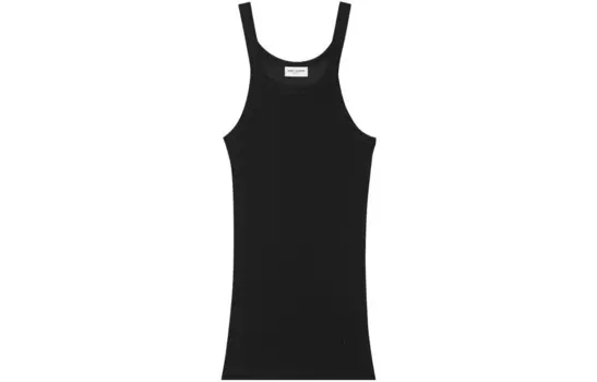 Жилет женский черный Saint Laurent