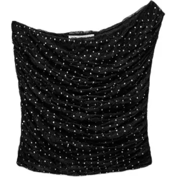 Жилет женский черный Zara