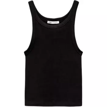 Жилет женский черный Zara
