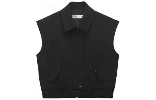 Жилет женский черный Zara