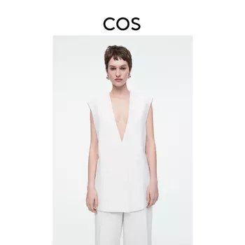 Жилет женский Cos с запахом, белый