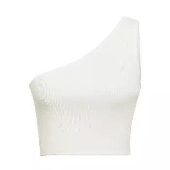 Жилет женский Deep Breath с скошенными плечами, белый