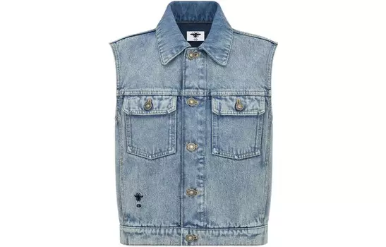 Жилет женский Dior, синий