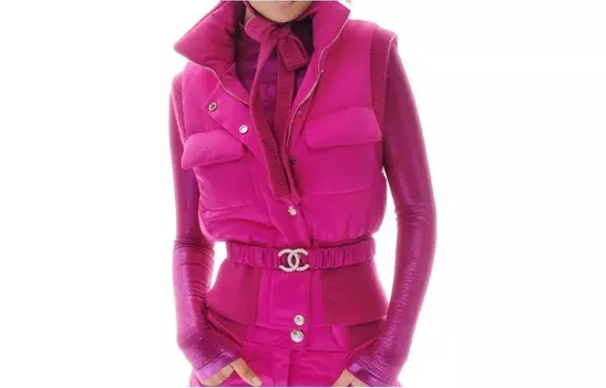 Жилет женский фуксия Chanel