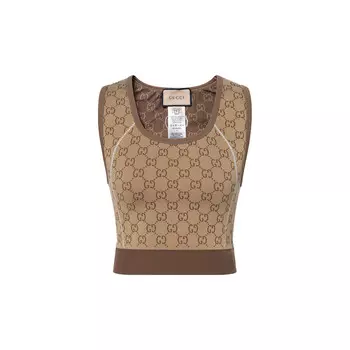 Жилет женский Gucci, коричневый
