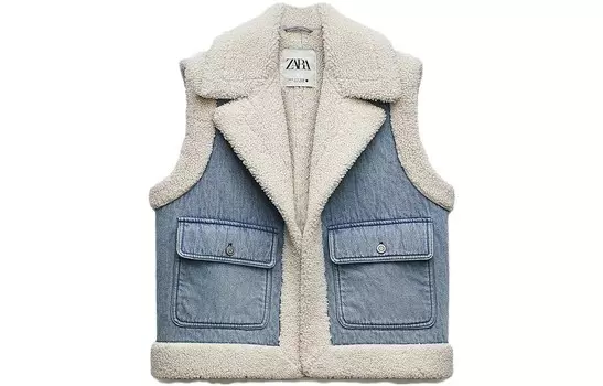 Жилет женский индиго Zara