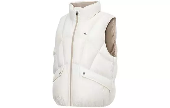 Жилет женский из коллекции Sports Life цвета экрю LINING, Ecru