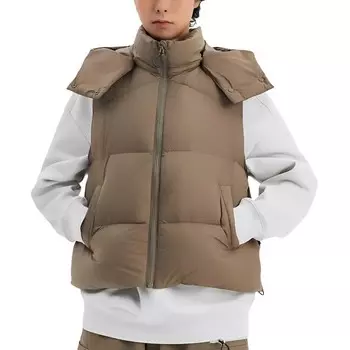 Жилет женский коричневый Decathlon