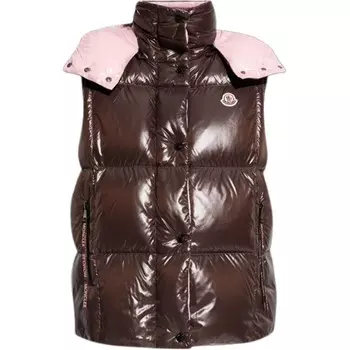 Жилет женский коричневый Moncler