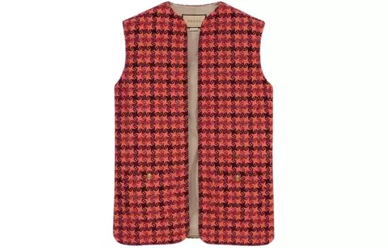 Жилет женский красный Gucci