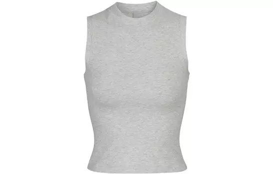 Жилет женский LIGHT HEATHER GREY/светло-серый Skims